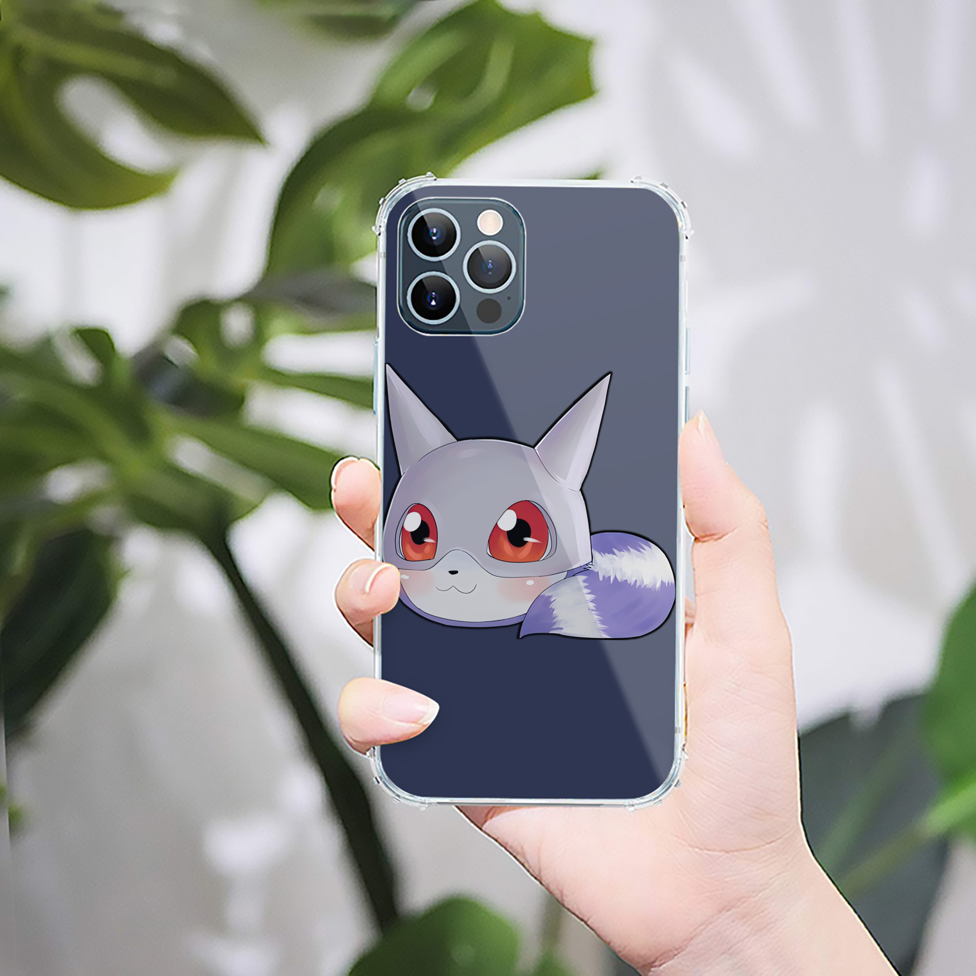 （画像用） Digimon デジタルモンスター/デジモン 【iPhone 12シリーズ対応】透明スマホケース（クリアソフトケース）